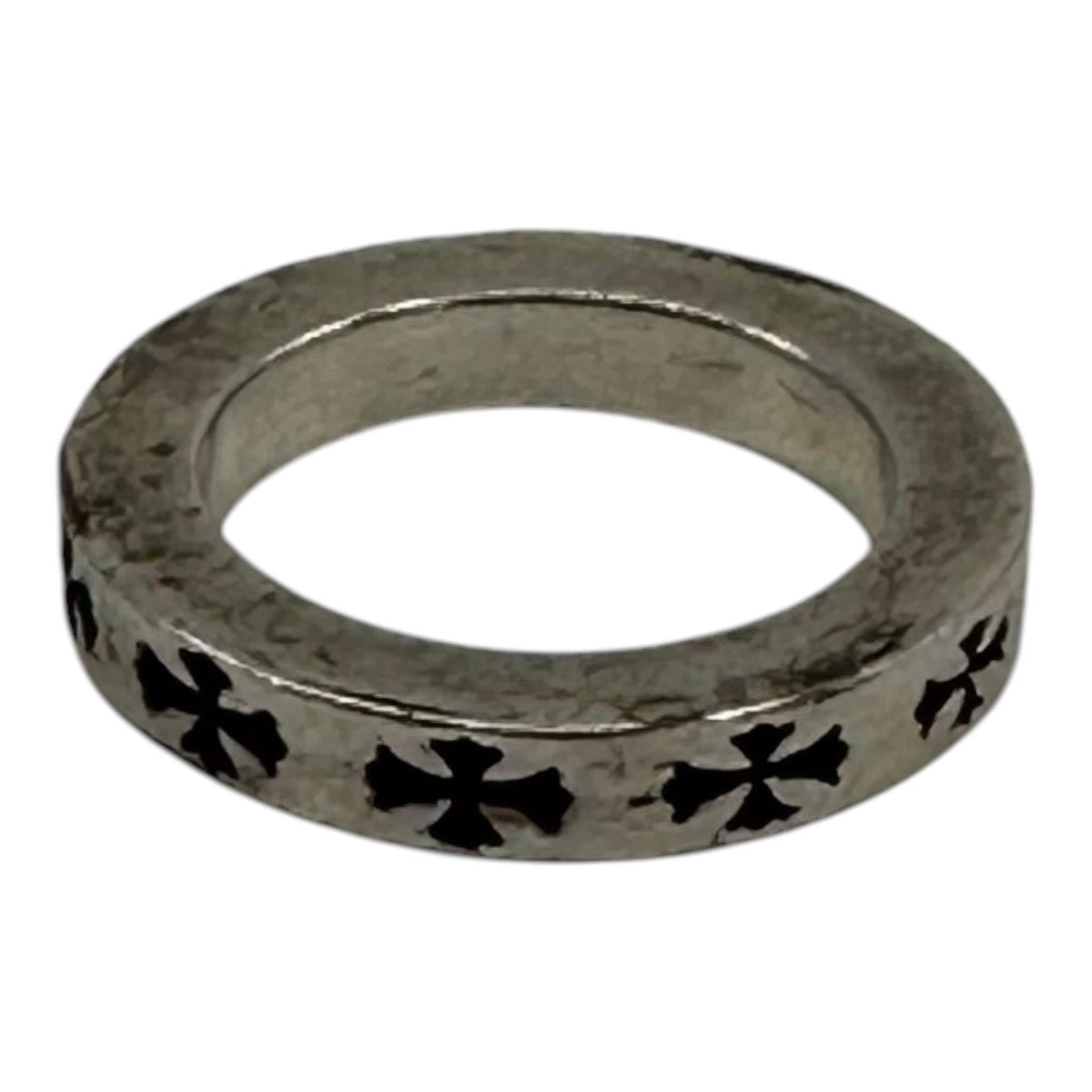 Chrome Hearts LA F*ck You Ring Silver