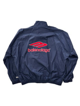 Balenciaga 3B Football Tracksuit Jacket Dark Navy