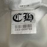 Chrome Hearts Horseshoe Script Sweatpants White Blue