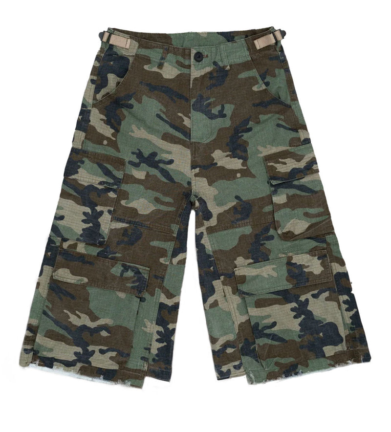 Bravest Studios Green Camo Shorts