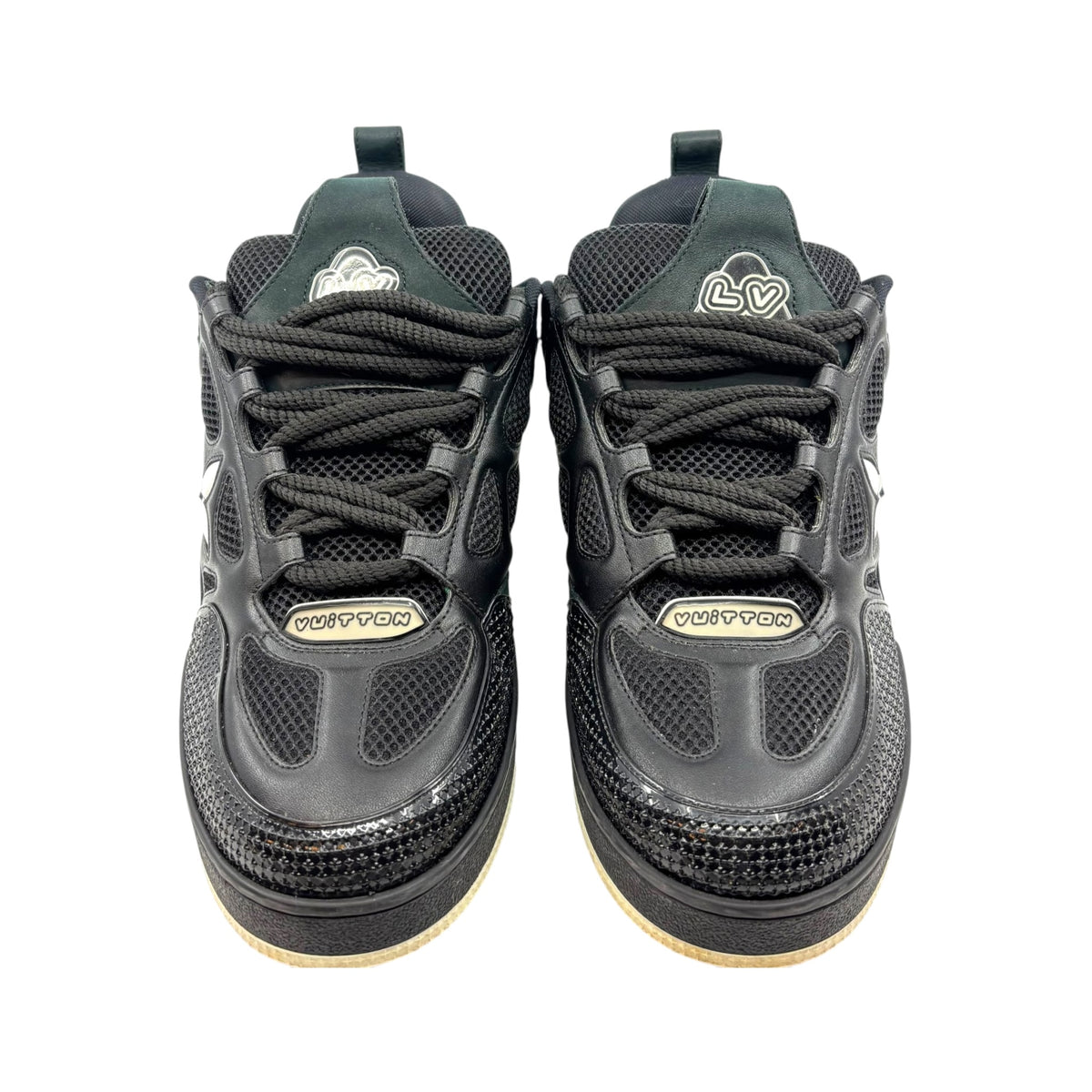 Louis Vuitton LV Skate Sneaker Black White