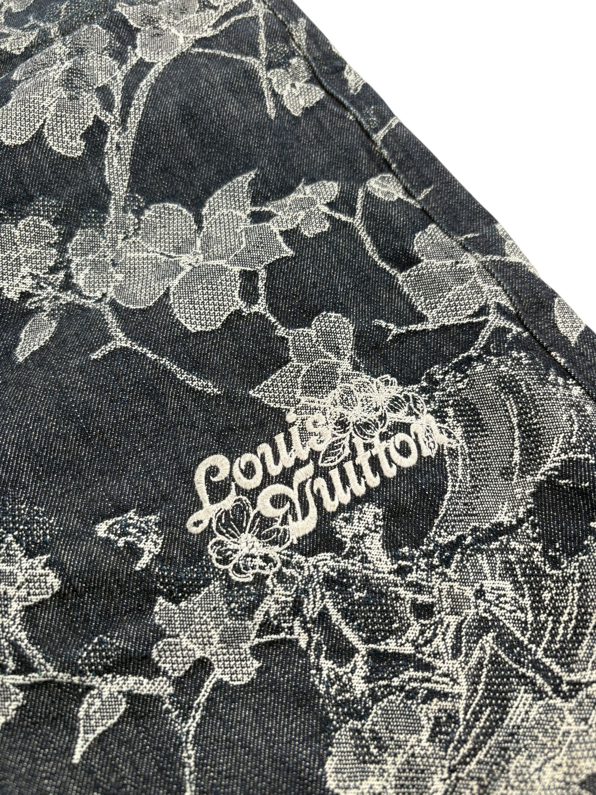 Louis Vuitton Floral Shorts Blue