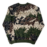 Louis Vuitton Damier Cotton Jacquard Pullover Green