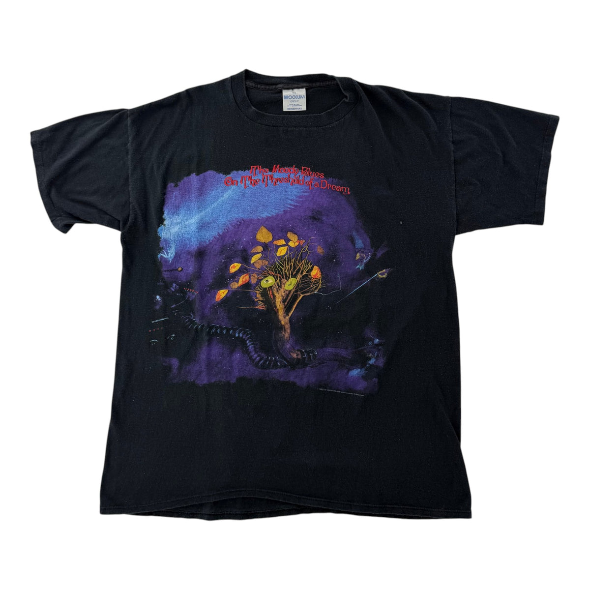 Vintage Moody Blues Rose Tee Black