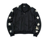 Kapital Smooth Jersey Track Jacket Black