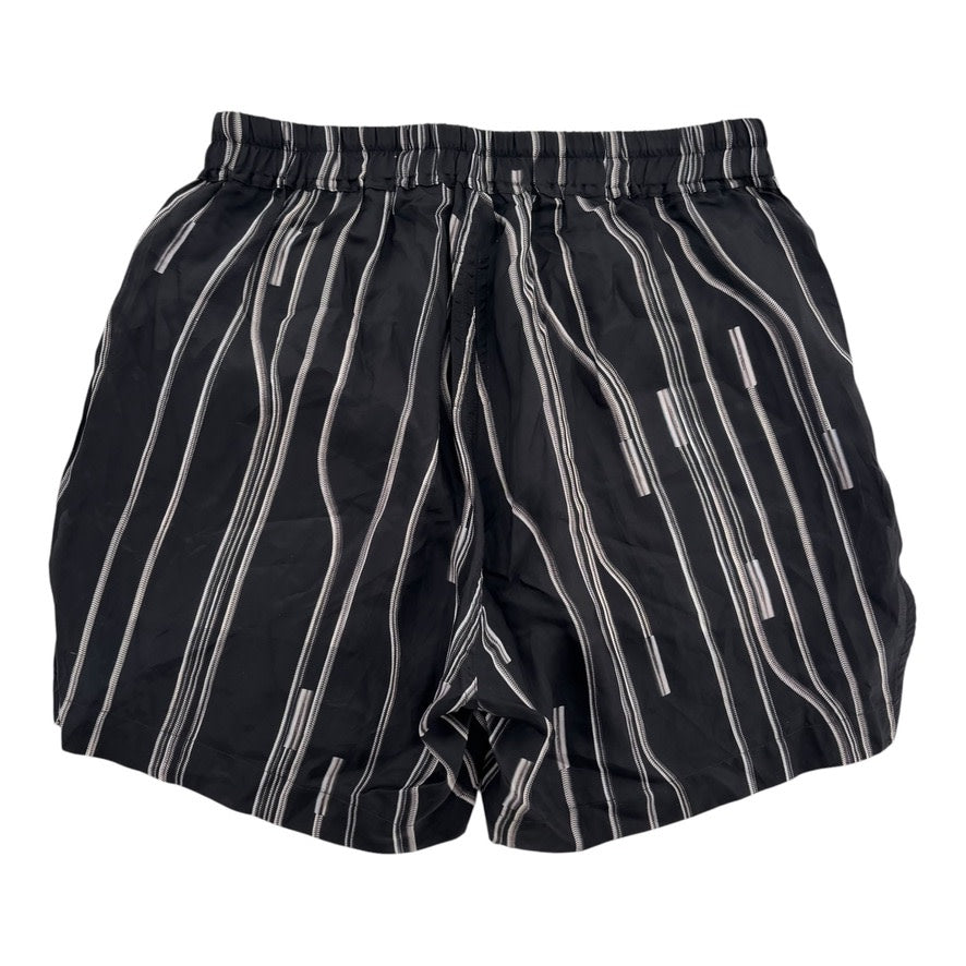Rick Owens Pods Stripe-Pattern Drawstring Shorts