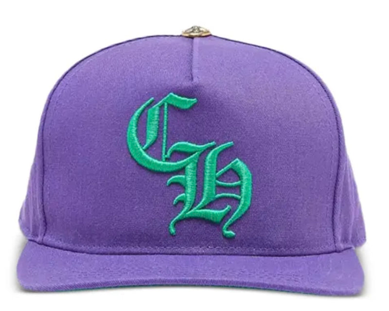 Chrome Hearts CH Baseball Hat Purple
