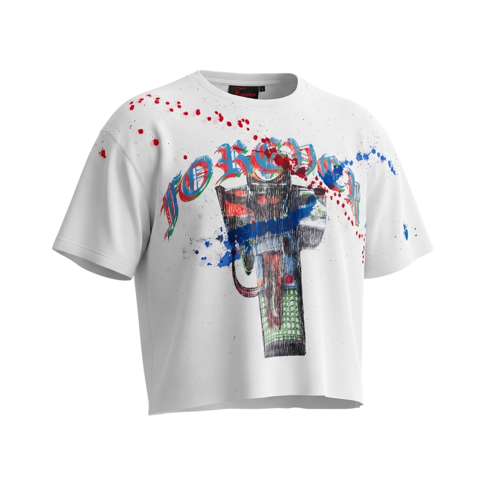 Forever Hungry Paint Splatter Tee
