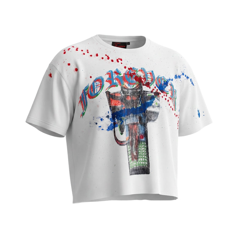 Forever Hungry Paint Splatter Tee