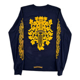 Chrome Hearts Dagger Longsleeve Blue & yellow