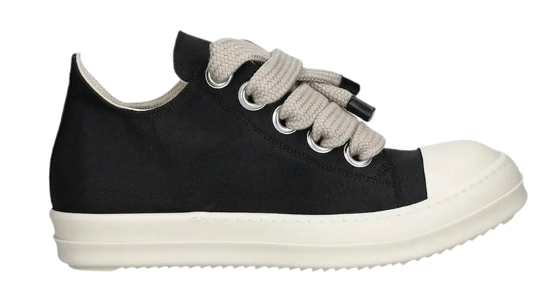 Rick Owens Wmns Concordians DRKSHDW Jumbo Lace Low Black Milk