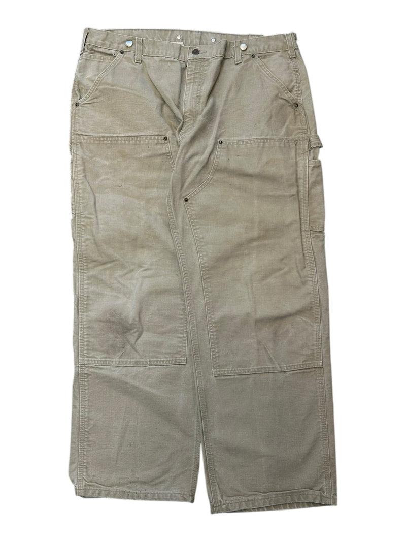 Carhartt Faded Double Knee Pant Tan