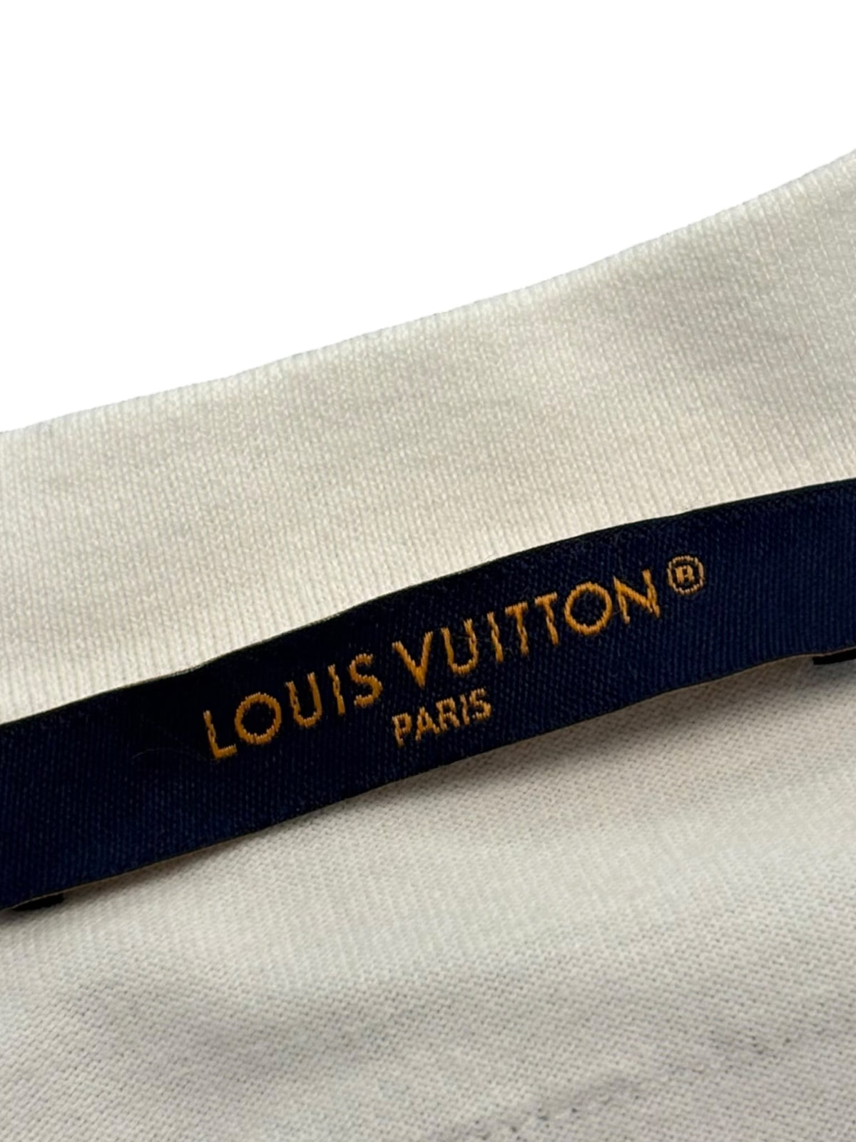 Louis Vuitton Embossed LV T-Shirt White