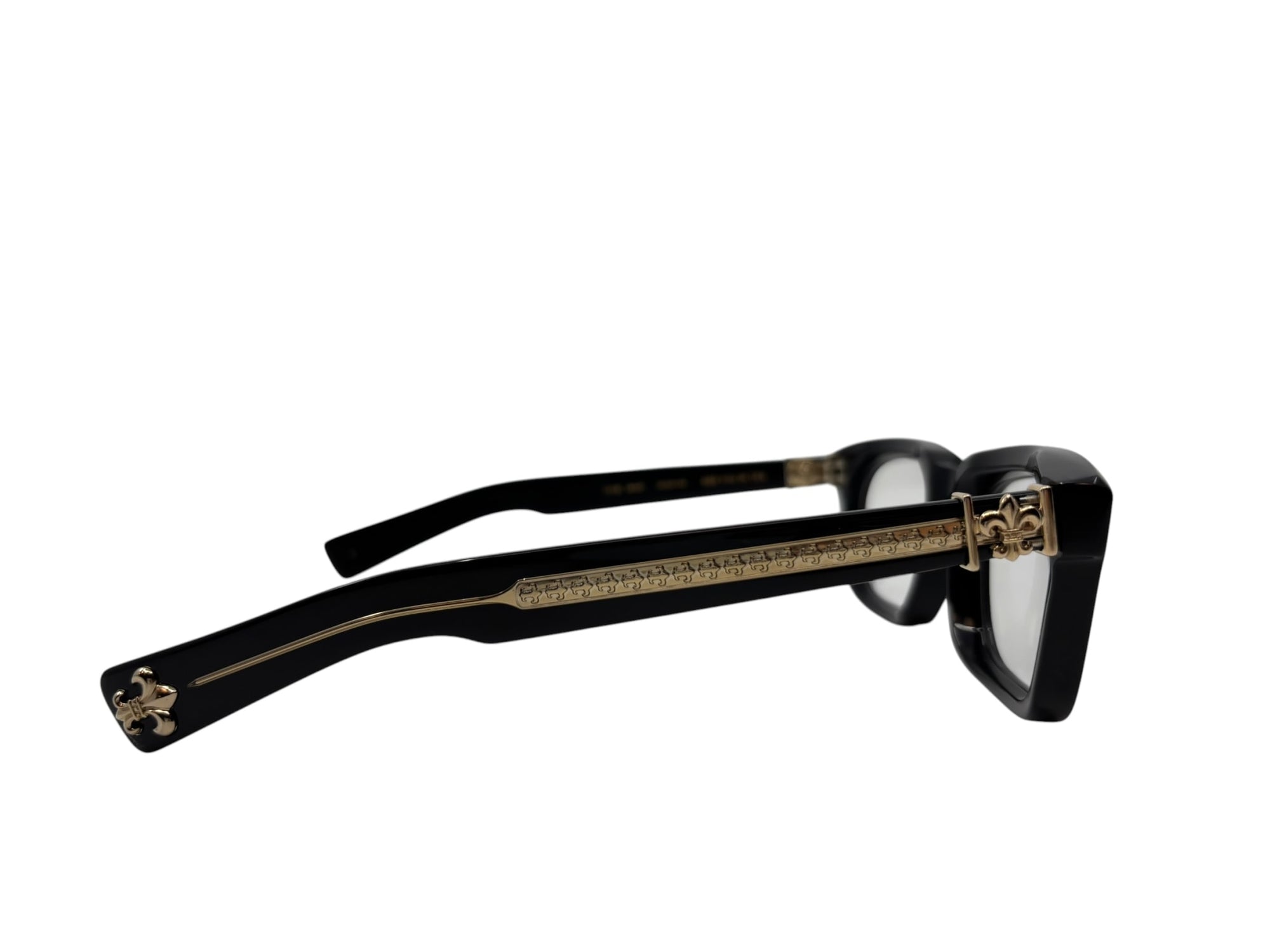 Chrome Hearts See You In Tea Glasses Black/Gold Frame