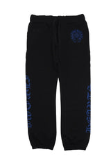 Chrome Hearts Horse Shoe Logo Sweatpants Black/Blue