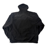 Balenciaga Washed Nylon Tracksuit Jacket Black