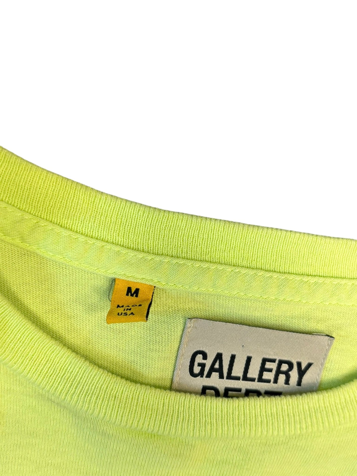 Gallery Dept. Souvenir T-shirt Lime Green