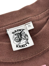 Saint Vanity Logo Tee Pink Brown