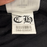 Chrome Hearts Horseshoe Floral Long-Sleeve Pocket Tee Black