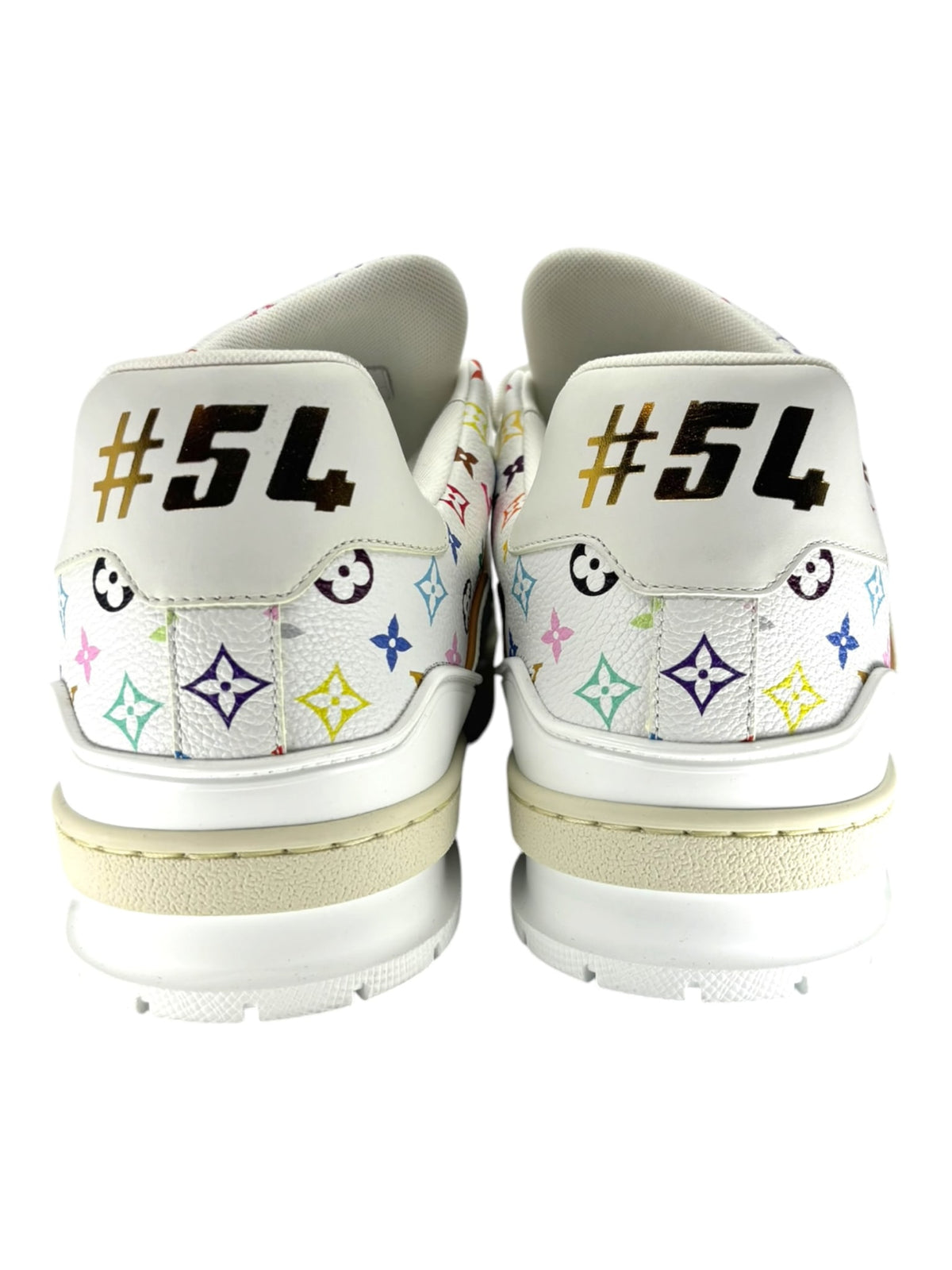 Louis Vuitton LV Trainer Takashi Murakami White