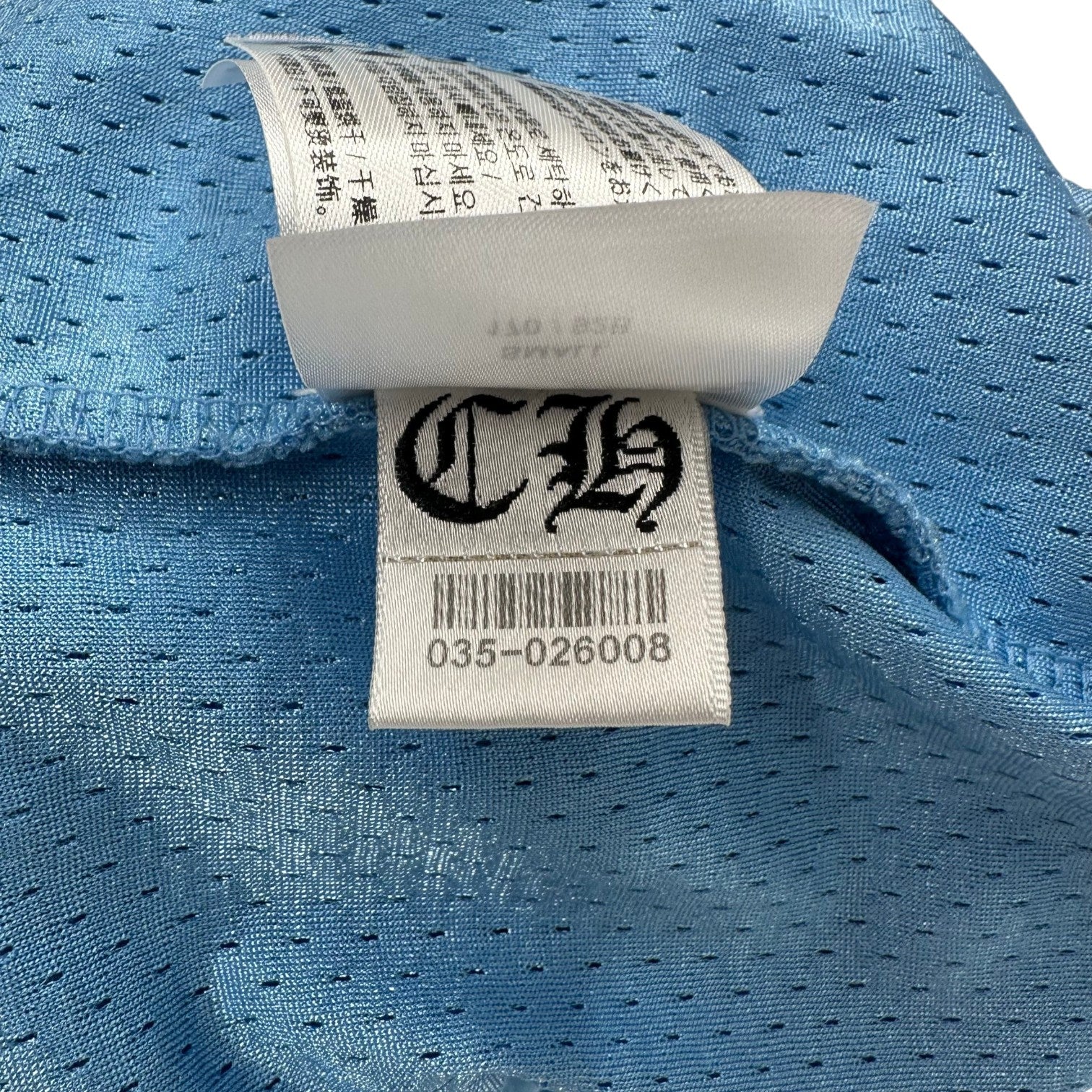 Chrome Hearts Sports Mesh Warm Up Jersey Blue