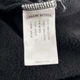 Chrome Hearts Vertical Logo Hoodie Black
