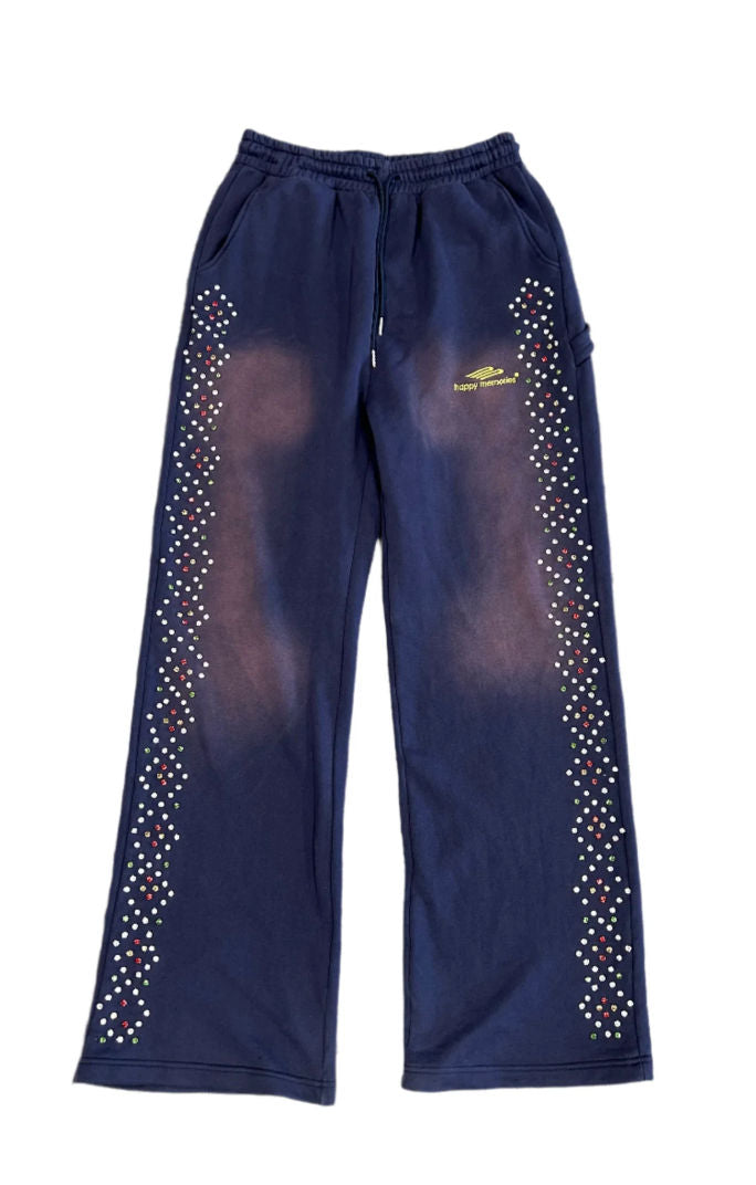 HMDD Crystal Sweatpants Navy