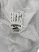 Chrome Hearts Stripe Dagger Logo L/S Tee White