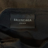 Balenciaga BB Classic Cropped Tee Black