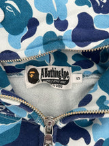 BAPE ABC Camo Shark Full Zip Hoodie 'Blue'