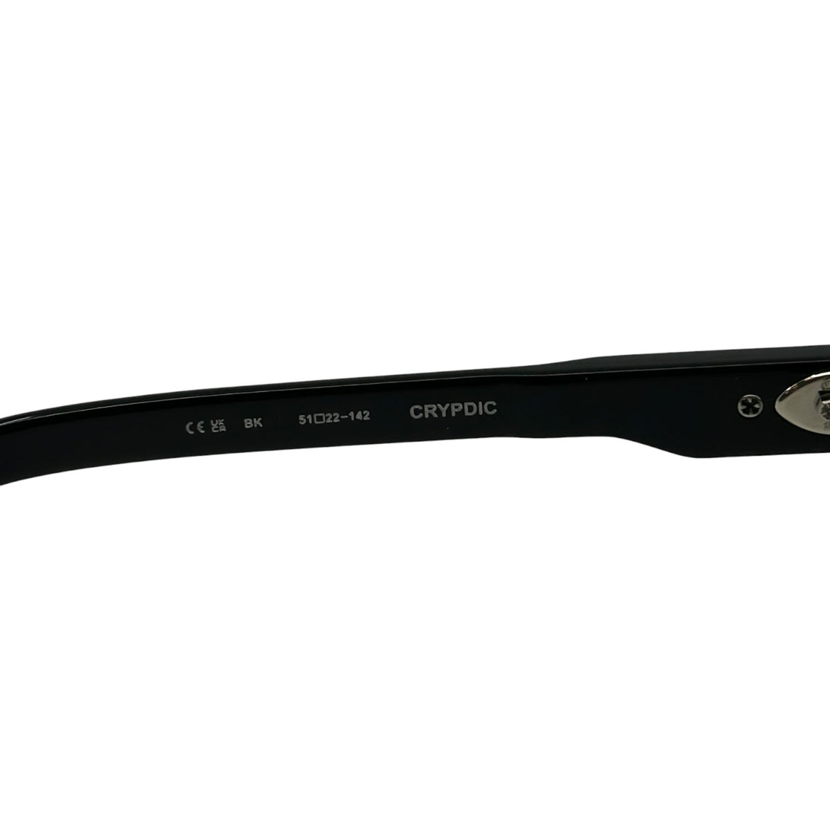 Chrome Hearts Crypdic Glass Black Silver Accessory