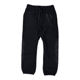 Chrome Hearts Online Exclusive Floral Sweatpants Black