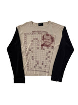 ERD Jack Serbian Fantasy L/S Tee Cream/Black