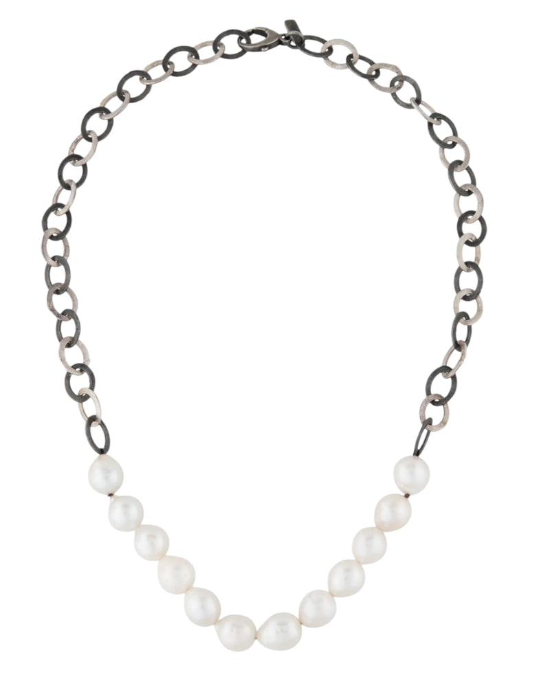 David Yurman DY Madison Pearl Chain Necklace