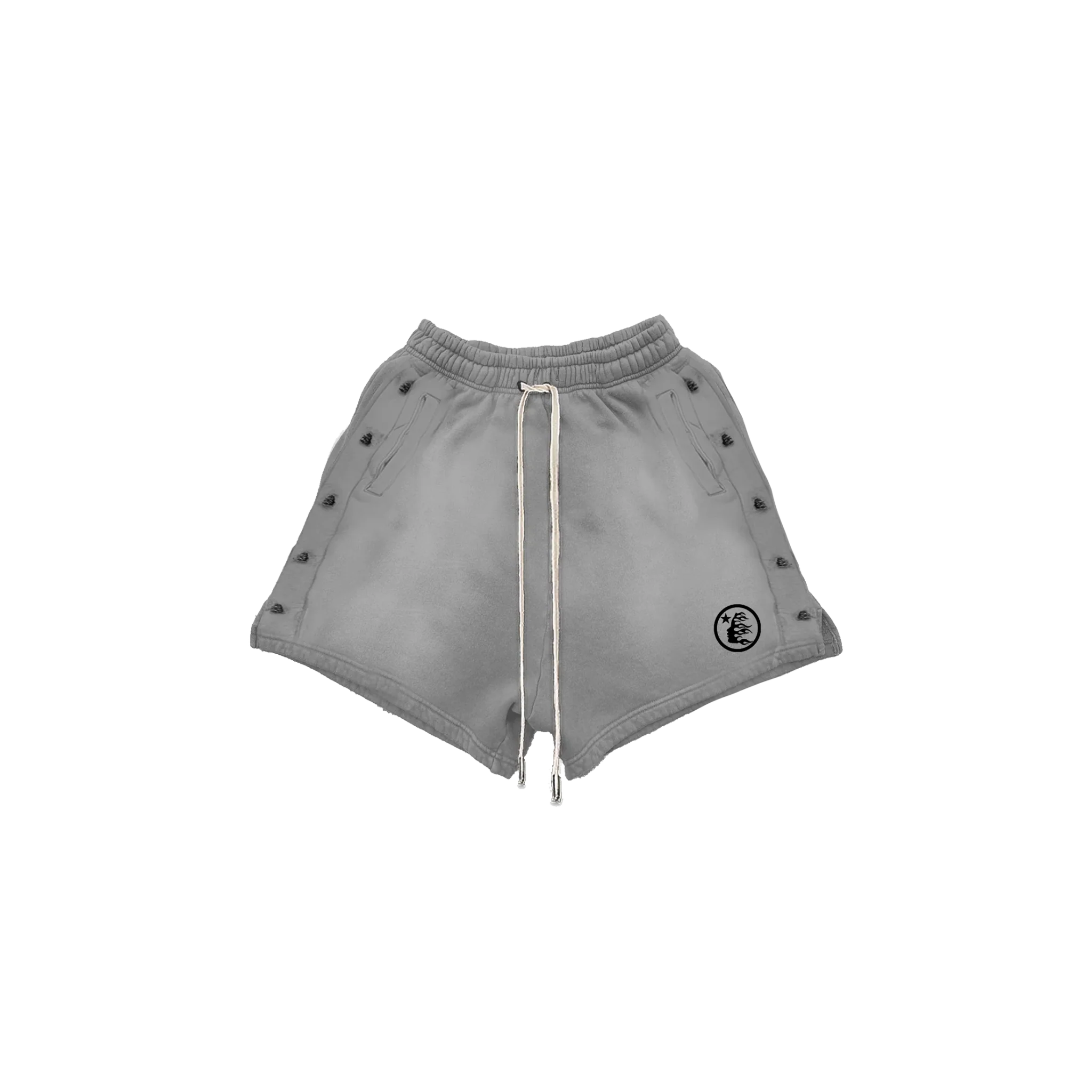 Hellstar Studded Shorts "Grey"