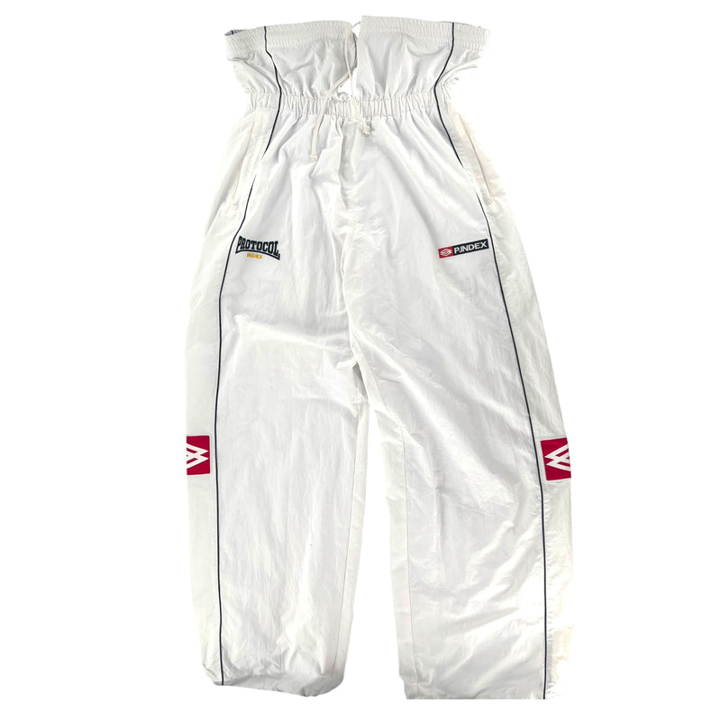 Protocol Folded Track Pants White