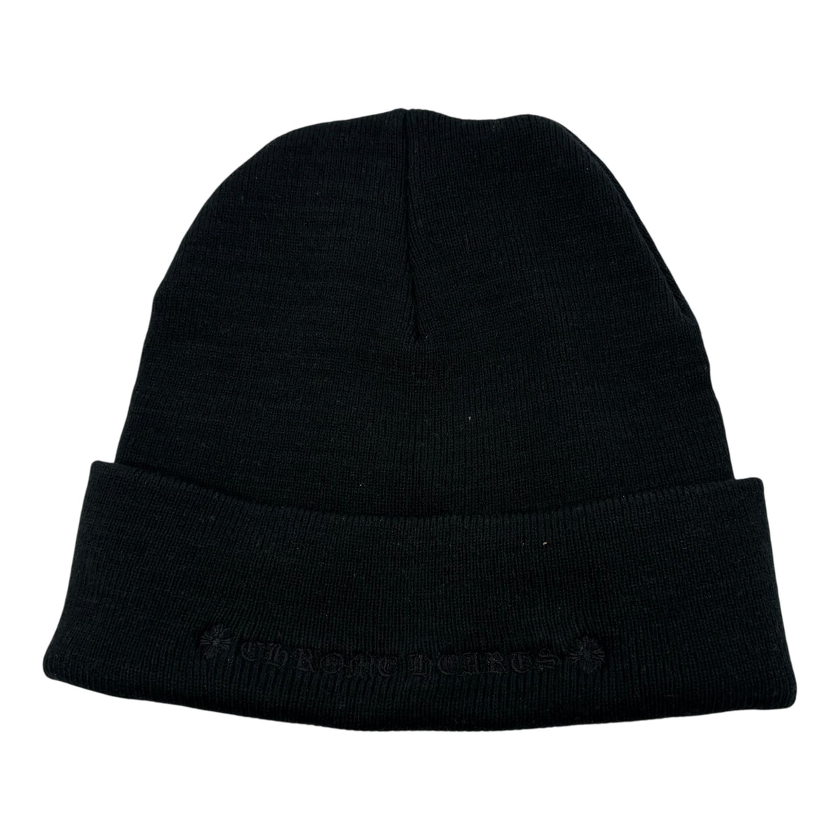 Chrome Hearts Embroidered Logo Beanie Black
