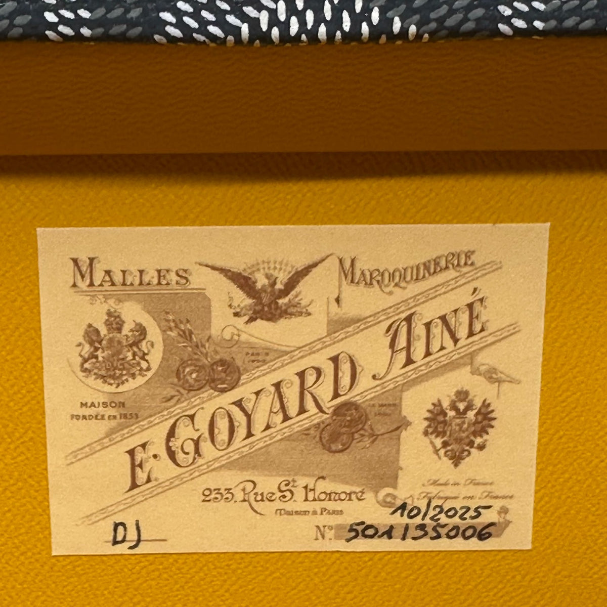 Goyard Sac Malle Bezons PM Gris Bag