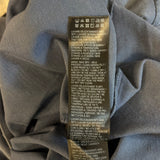 Balenciaga Burning Unity Tee Oversized Blue