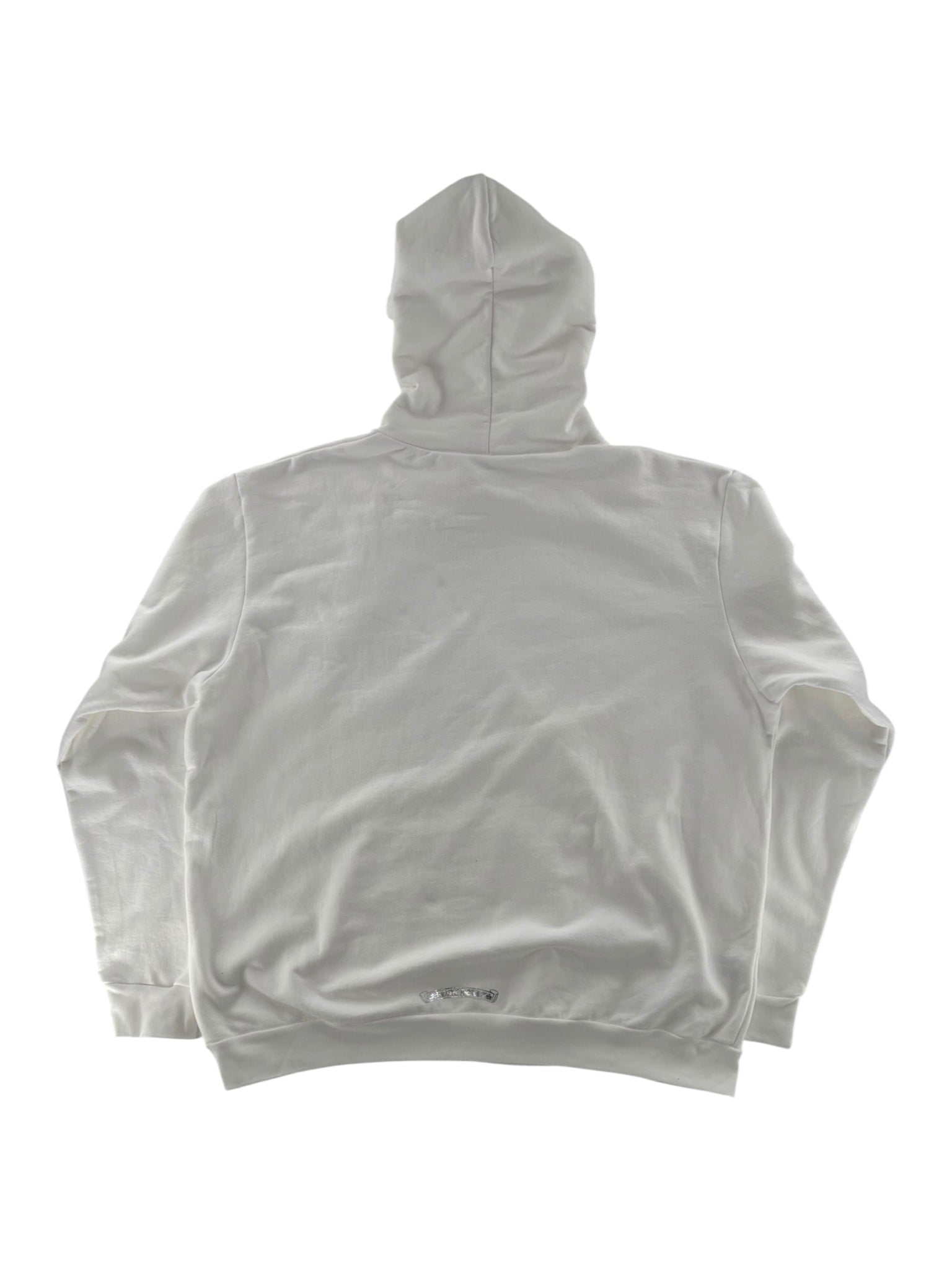 Chrome Hearts Online Exclusive Foil Hoodie Silver/White