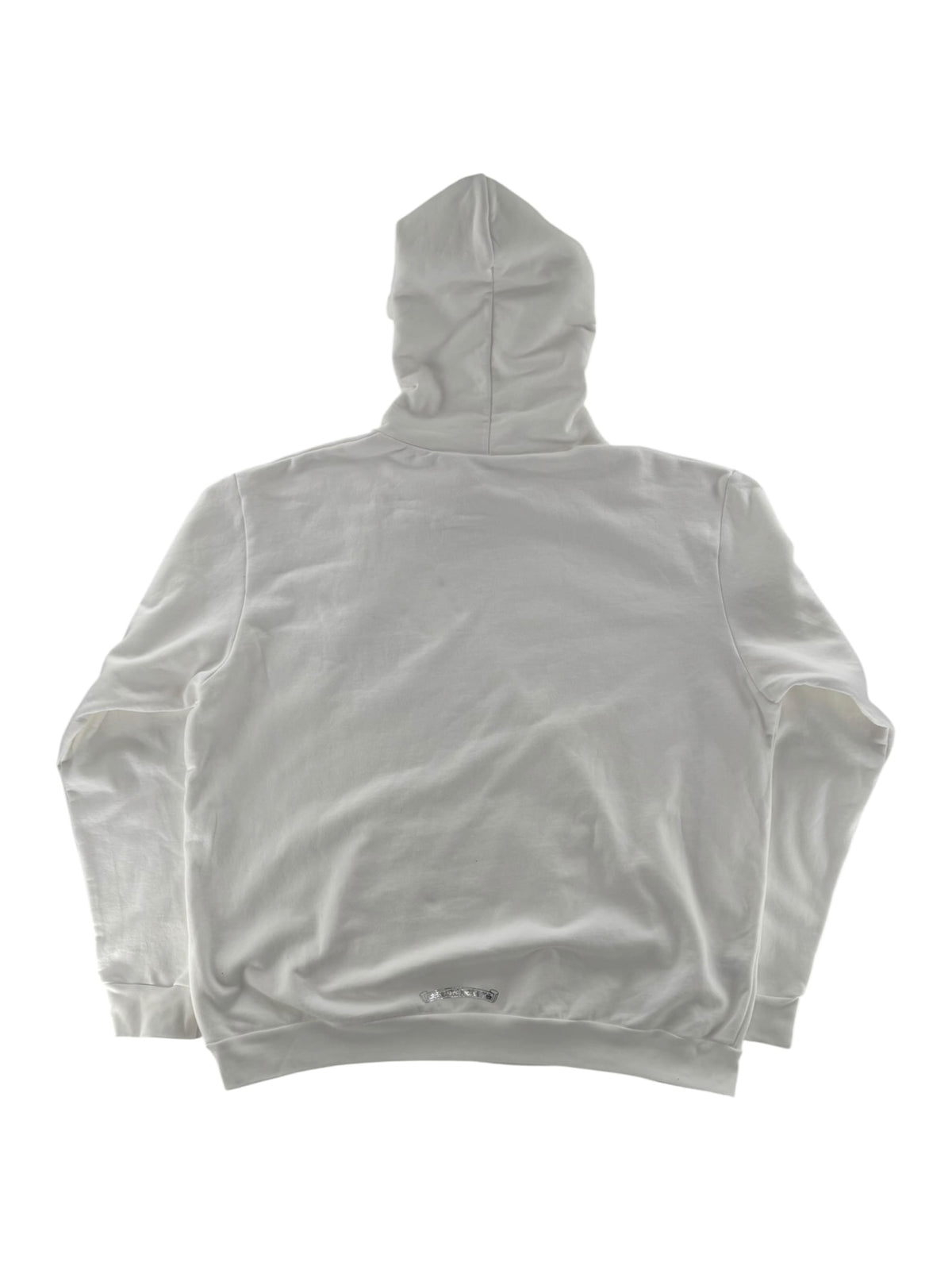 Chrome Hearts Online Exclusive Foil Hoodie Silver/White