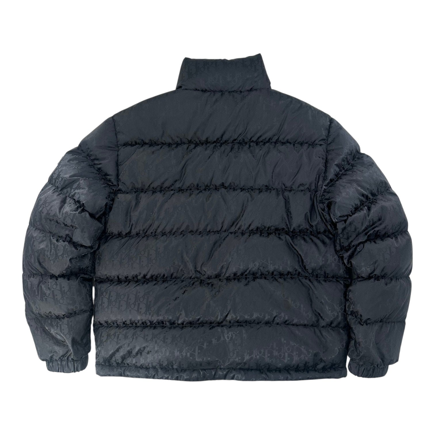 Dior Oblique Down Puffer Jacket Black