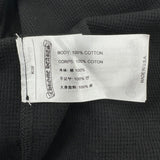 Chrome Hearts Horseshoe Thermal Waffle Tee Black