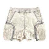 Rick Owens Bauhaus Shorts Milk Wash
