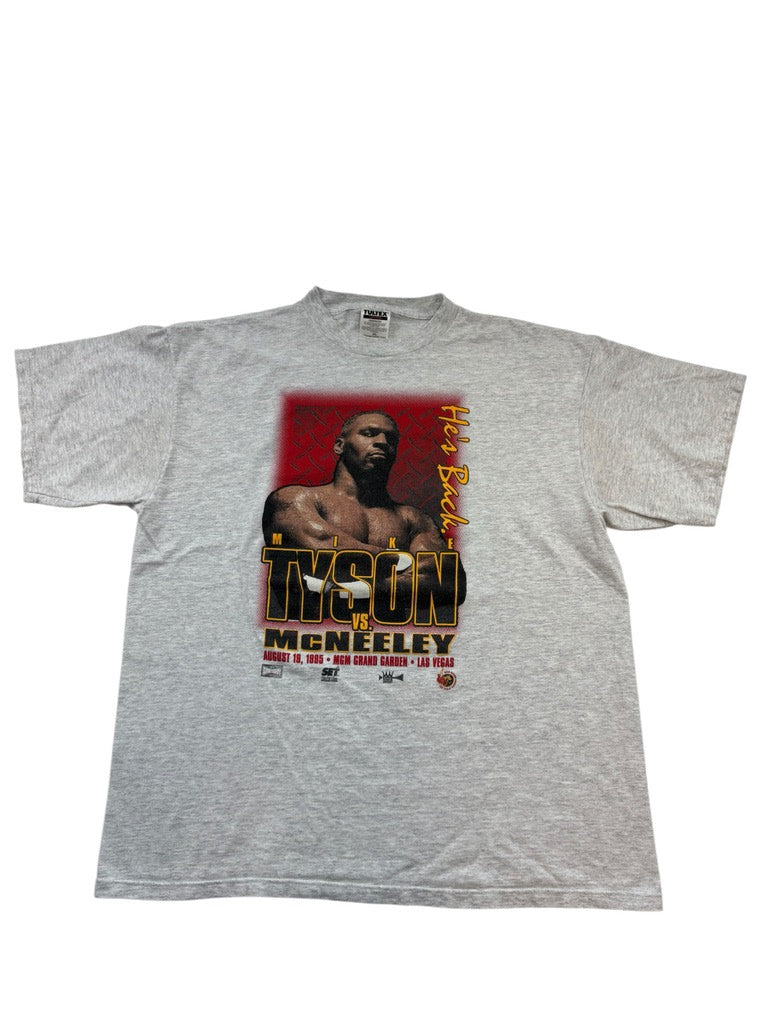 MIKE TYSON vs McNEELY MGM Grand 1995 Tee Grey
