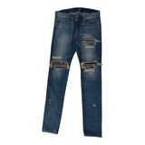 Amiri MX1 Ribbed Jeans Blue Black