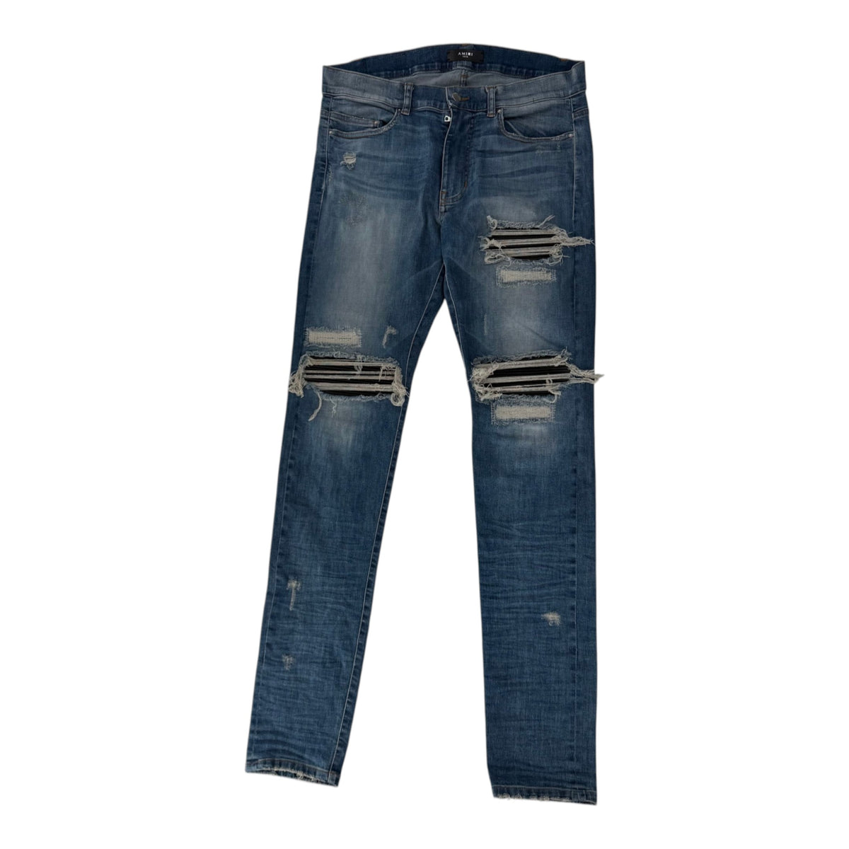 Amiri MX1 Ribbed Jeans Blue Black