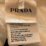 Prada Terry Cloth Bowling Shorts White