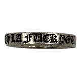 Chrome Hearts LA F*ck You Ring Silver