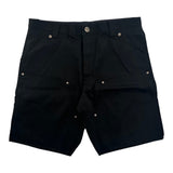 Chrome Hearts Double Knee Carpenter Shorts Black